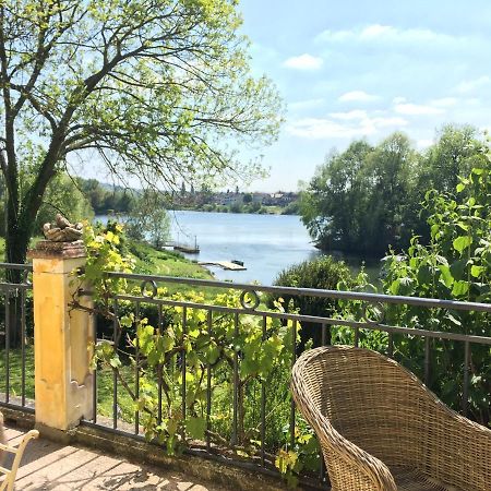 En Bord De Seine Bed and Breakfast Vétheuil Eksteriør billede