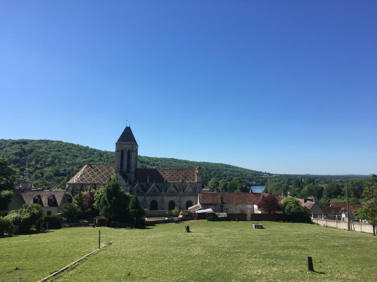 En Bord De Seine Bed and Breakfast Vétheuil Eksteriør billede